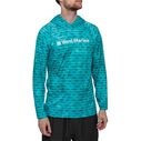 Men's Printed Performance Hooded Shirt image number 0